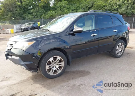 2008 Acura Mdx Technology Package from USA, damaged, VIN 2HNYD28328H524723